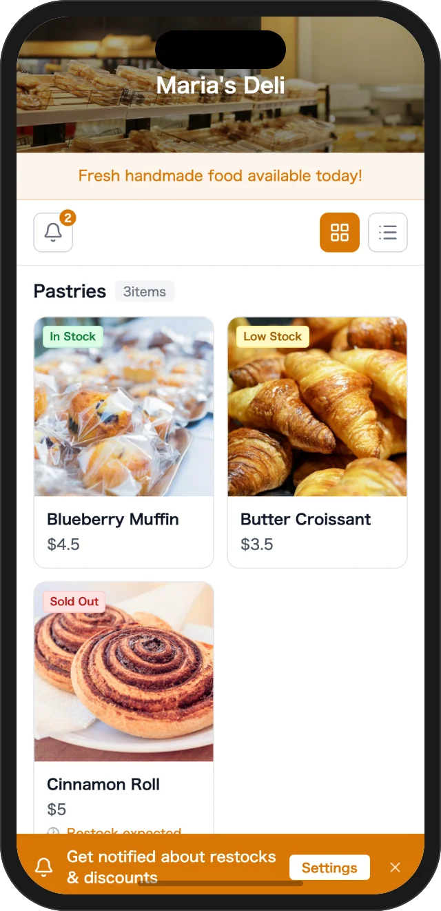 imaly Store Page